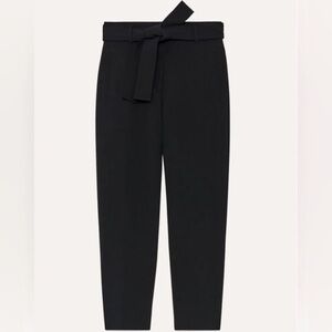 Aritzia Wilfred | Jallade Crepe Pant In Black